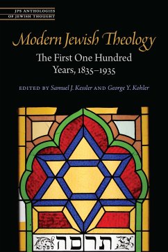 Cover Modern Jewish Theology