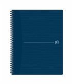 Oxford Spiralbuch Origins A4 liniert, 70 Blatt, Optik Paper, SCRIBZEE® kompatibel, blau