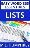 Word 365 Lists (Easy Word 365 Essentials, #3) (eBook, ePUB)