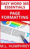 Word 365 Page Formatting (Easy Word 365 Essentials, #2) (eBook, ePUB)