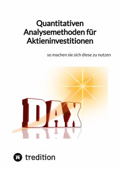 Cover Quantitativen Analysemethoden für Aktieninvestitionen
