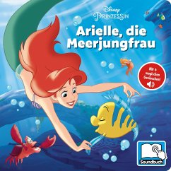 Disney Prinzessin - Arielle, die Meerjungfrau - Pappbilderbuch mit 6 integrierten Sounds - Soundbuch für Kinder ab 18 Monaten