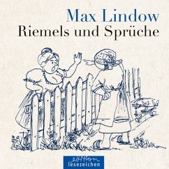 Max Lindow - Riemels und Sprüche - Lindow, Max