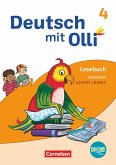 Deutsch mit Olli Lesen 2-4 4. Schuljahr. Arbeitsheft Leicht / Basis