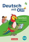 Deutsch mit Olli Sprache 2-4 4. Schuljahr. Arbeitsheft Leicht / Basis - Mit BOOKii-Funktion und Testheft