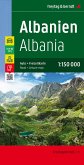 Albanien, Straßen- und Freizeitkarte 1:150.000, freytag & berndt