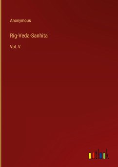 Rig-Veda-Sanhita - Anonymous