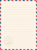 Airmail Boxed Stationery
