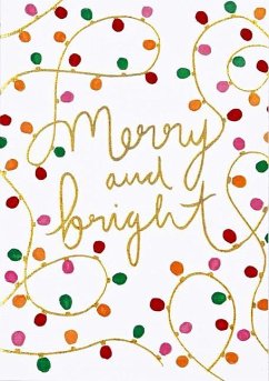 Merry & Bright Small Boxed Holiday Cards (20 Cards, 21 Self-Sealing Envelopes)