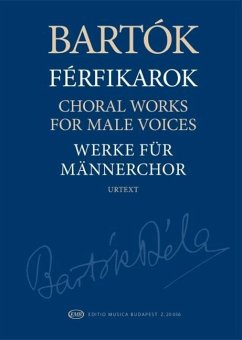 Choral Works for Male Voices Urtext Edition Paperback - Choral Score