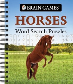 Brain Games - Horses Word Search Puzzles - Publications International Ltd; Brain Games