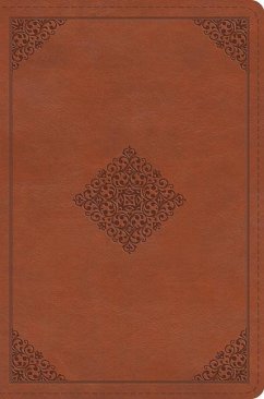 ESV Compact Bible (Trutone, English Saddle, Ornament Design)