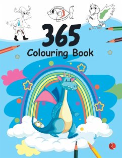 365 COLOURING BOOK Paint and Draw with 365 Big Pictures - Rupa Publications