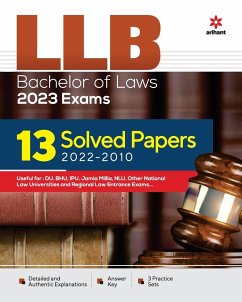 LLB Entrance Exam Solved (E) - Arihant Experts