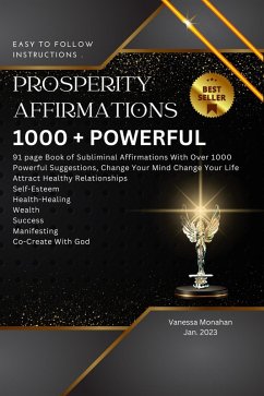 Cover Prosperity Affirmations (eBook, ePUB)