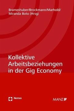 Kollektive Arbeitsbeziehungen in der Gig Economy