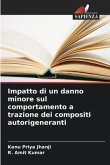 Impatto di un danno minore sul comportamento a trazione dei compositi autorigeneranti