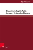 Binomials in English/Polish Company Registration Discourse (eBook, PDF)