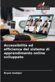 Accessibilità ed efficienza del sistema di apprendimento online sviluppato