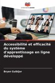 Accessibilité et efficacité du système d'apprentissage en ligne développé