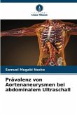 Prävalenz von Aortenaneurysmen bei abdominalem Ultraschall