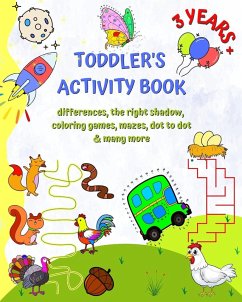 Cover Toddler's Activity Book 3 Years +