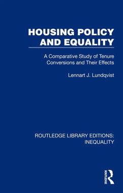 Housing Policy and Equality (eBook, ePUB) - Lundqvist, Lennart J.