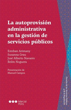 Cover La autoprovisión administrativa en la gestión de servicios públicos (eBook, PDF)