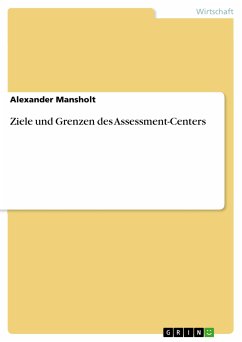Ziele und Grenzen des Assessment-Centers (eBook, PDF)