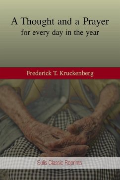 Cover A Thought and a Prayer of Every Day of the Year (Sulis Classic Reprints, #1) (eBook, ePUB)