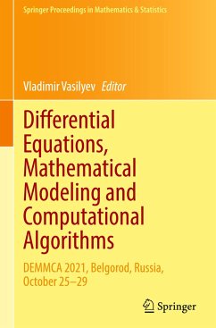 Differential Equations, Mathematical Modeling and Computational Algorithms