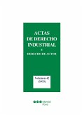 Actas de Derecho Industrial y Derecho de Autor (eBook, PDF)