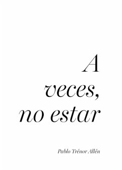 Cover A veces, no estar