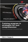 Training program in strategies for text comprehension