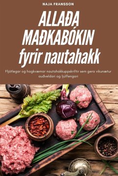 Cover ALLAÐA MAÐKABÓKIN fyrir nautahakk