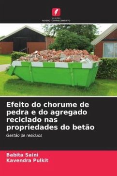 Cover Efeito do chorume de pedra e do agregado reciclado nas propriedades do betão