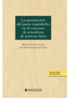 Cover Exoneración del pasivo insatisfecho en el concurso de acreedores de persona física