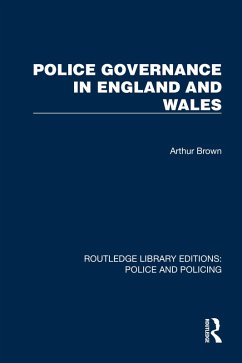 Cover Police Governance in England and Wales (eBook, PDF)