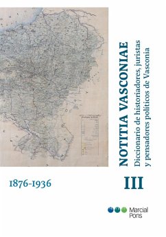Cover Notitia Vasconiae. Diccionario de historiadores, juristas y pensadores políticos de Vasconia (eBook, PDF)