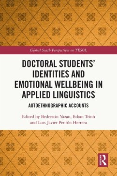 Cover Doctoral Students' Identities and Emotional Wellbeing in Applied Linguistics (eBook, ePUB)