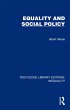 Equality and Social Policy (eBook, ePUB) - Bild 1