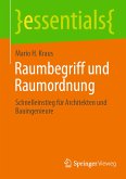 Raumbegriff und Raumordnung (eBook, PDF)