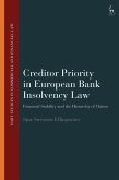 Creditor Priority in European Bank Insolvency Law (eBook, PDF)