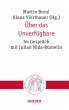 Über das Unverfügbare (eBook, PDF) - Bild 1