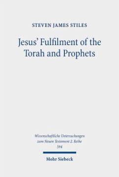 Jesus' Fulfilment of the Torah and Prophets - Stiles, Steven James