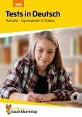 Übungsheft mit Tests in Deutsch - Aufsatz Gymnasium 5. Klasse (eBook, PDF)