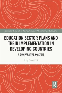 Education Sector Plans and their Implementation in Developing Countries (eBook, PDF) - Carr-Hill, Roy