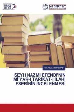 Cover ¿EYH NAZM¿ EFEND¿'N¿N M¿'YAR-I TAR¿KAT-I ¿LAH¿ ESER¿N¿N ¿NCELENMES¿