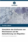 Simulation des Einflusses von Mischwasser auf die Zementierung von Ölquellen: