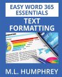 Word 365 Text Formatting - Bild 1